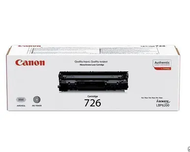 фото Тонер-картридж Canon 726 для i-SENSYS LBP 6200d/ LBP6230DW, 2100 стр