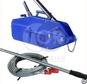 Фото №0 Лебедка МТМ 3,2т 12м рычажная тросовая TOR 3200 (тип ZNL)