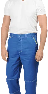 фото Брюки ТУРБО летние, василек