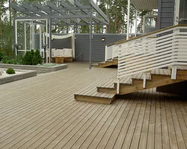 фото Террасная доска "CM Decking" ДПК (PRO-пустотелая) 22х150х4000