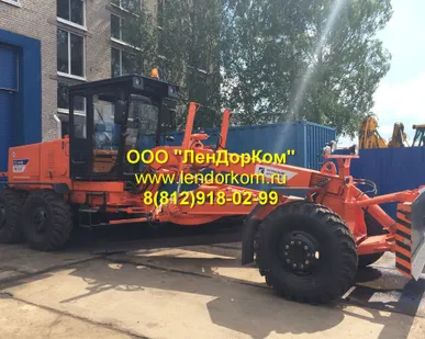 фото Аренда автогрейдера (грейдера) ГС-14.02 вес 14-15 тонн от собственника в СПб