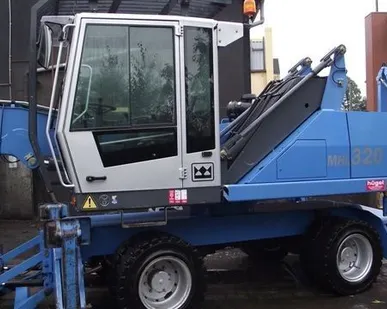 фото Грейферный погрузчик TEREX/FUCHS MHL 320