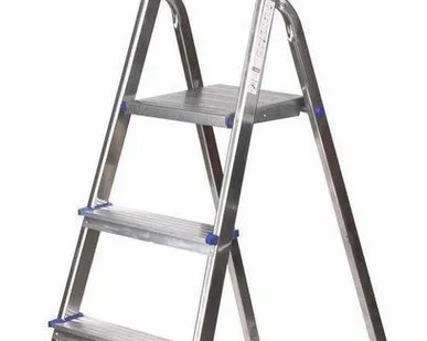 фото Лестница-стремянка-подмостки 7х2 ступеней 1,7-3,0 м