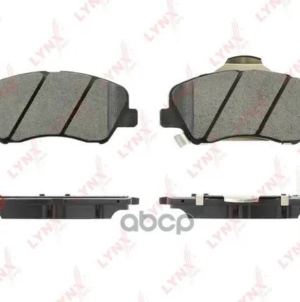 Фото №0 Колодки Тормозные Дисковые (С Отверстиями Для Пружин) | Перед | LYNXauto арт. BD3636