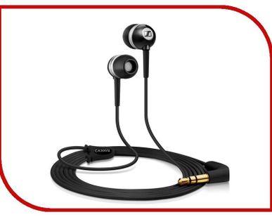 фото Наушники Sennheiser CX-300-II Black Наушники Sennheiser 300-II