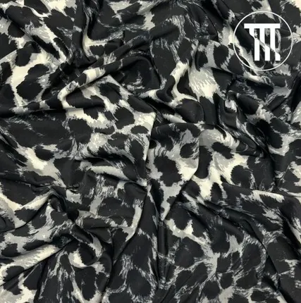 Фото №0 Масло принт Леопард, цв. Серый