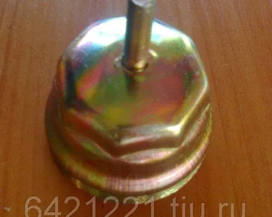 фото Колпак ступицы переднего колеса для а/м Газель (металл)