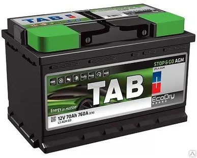 фото АКБ TAB EcoDry AGM 70L