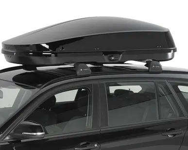 фото Аэродинамичный автобокс на крышу Whispbar WB751 Black ( черный глянец )