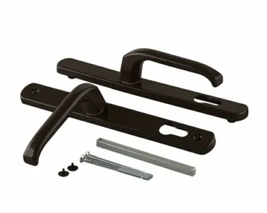 фото Гарнитур нажимной Elementis DENIZ подпружиненный 28/92, коричневый