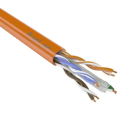 Фото №0 Кабель ParLan U/UTP Cat6 ZH нг(А)-HF 4х2х0,57