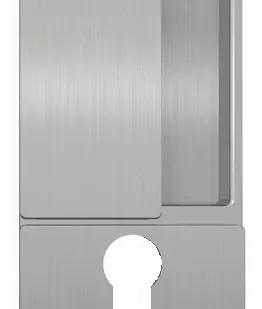 фото В30003.00.32 Дверная ручка AGB WAVE (Матовый хром) под цилиндр