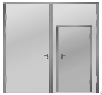 Фото №0 Изготовление ворот с калиткой и приводом