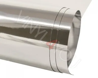 фото Пленка Хром серебро Premium