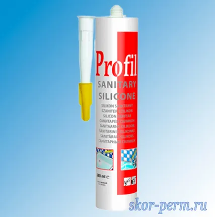 Фото №0 Герметик SOUDAL Profil универсальный силиконовый 270 мл белый