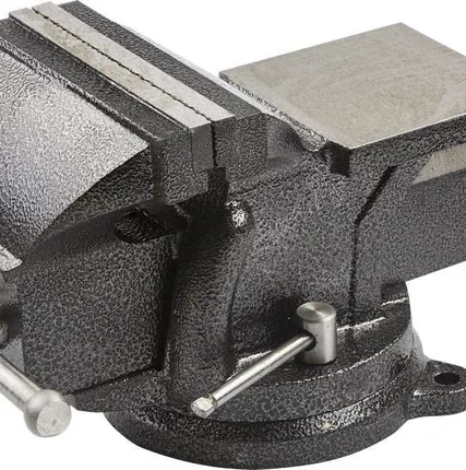 Фото №0 Тиски STAYER &quot;STANDARD&quot; слесарные с поворотным основанием, 150мм/ 12,5кг