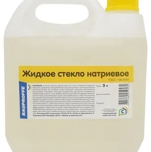 фото Жидкое стекло BAUPROFFE Жидкое Стекло BAUPROFFE 3л