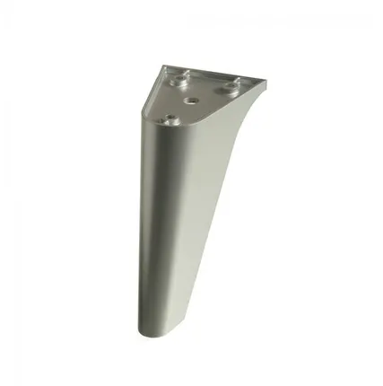 Фото №0 Опора меб. пласт. В-16 h120 металлик AKS