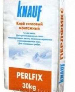 фото Клей для ГКЛ Перлфикс 30 кг Knauf