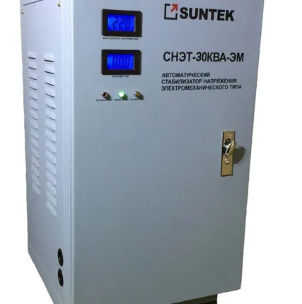 Фото №0 Электромеханический стабилизатор SUNTEK 30000 ВА ЭМ
