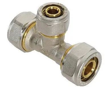 фото Тройник цанговый переходной 26*20*26мм