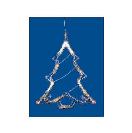 Фото №0 Фигура ULD-H1620-010/STA/3AAA WARM WHITE IP20 XMAS TREE Елочк 3AAA (не в/к) 18х19см подвес 10 LED провод прозр. Uniel UL-00007254