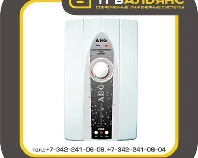 фото Однофазный безнапорный водонагреватель AEG BS 35E