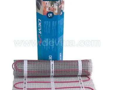 фото Устройство
тёплых полов на электрообогревающих
матах