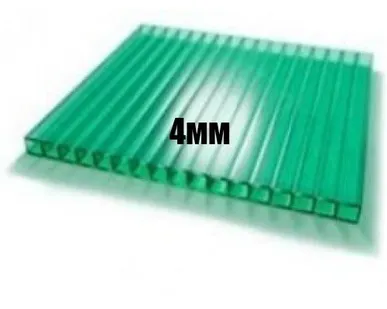 фото Цветной поликарбонат БИРЮЗА 4*2100*6000