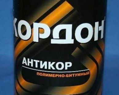 фото Мастика битумная -полимерная КОРДОН 1 кг.