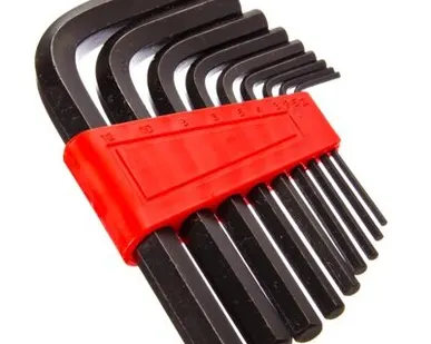 фото Набор ключей шестигранников 2,0-12мм,9шт.(009) ЕРМАК /657-009/