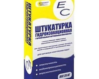 фото Штукатурка ЕС гидроизоляционная (5 кг)