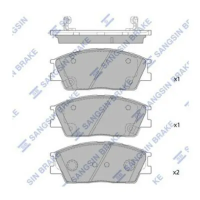 Фото №0 Sangsin Brake Колодки тормозные передние Soul 19 ор 58101K0A50 Sangsin Brake SP4372
