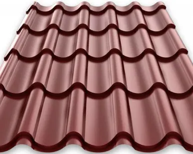фото Металлочерепица Супермонтеррей 0,5 мм (кровельная)