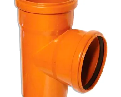 фото Тройник НПВХ 90гр. Ду 200х200 наруж.