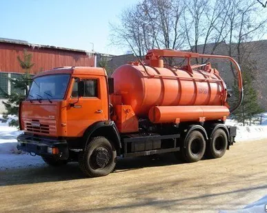 фото Аренда илососа Камаз 7 м3