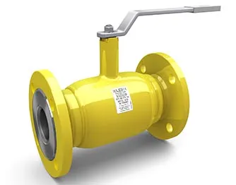 Фото №0 Кран шаровой полнопроходной фланцевый LD для газа