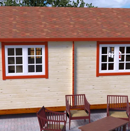 Фото №2 Дачный домик 4,5 на 5.8 м