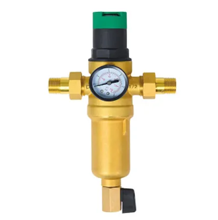 Фото №0 Фильтр С-01 с редуктором и манометром метал. корпус 3/4"