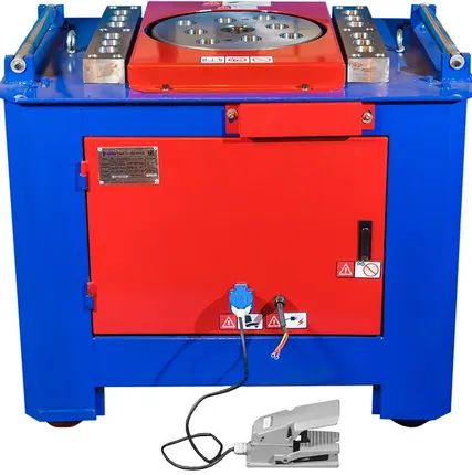 Фото №0 Станок для гибки арматуры VEKTOR GW50 с пневмопедалями