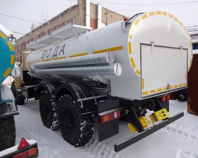 фото Автоцистерна УРАЛ 10 куб техвода северное исполнение
