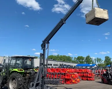 фото Кран-манипулятор Metal-Fach "Cлон" грузоподъемность до 3 тн