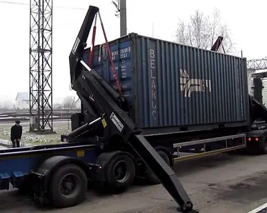 фото Прием контейнера ст. Тында