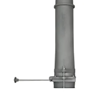 фото Модуль шиберный GFS чугунный 130/500 дополнительный (верхняя труба + шибер ММ)