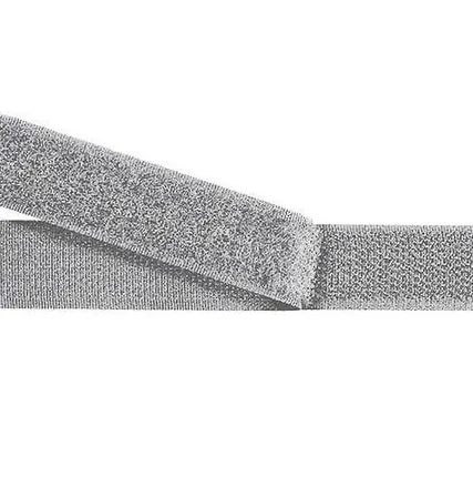 Фото №0 Липучка серая 25 мм