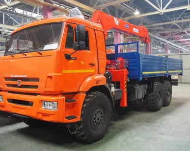 фото КамАЗ-43118-3078-46 (бортовой) с КМУ Kanglim KS-1256GII