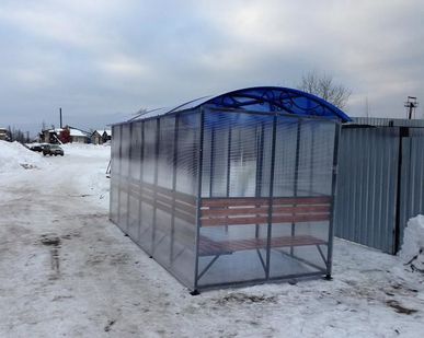 фото Павильон для курения