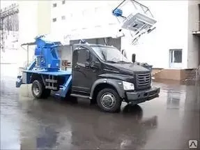 фото Автогидроподъемник ВИПО-24-01 на шасси ГАЗ-С41R13 NEXT (4х2) стрела вперед