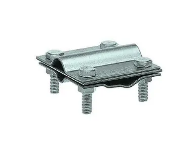 фото Ezetek 90540 Зажим заземления стержень - полоса/пруток крестообразный, оцинк.