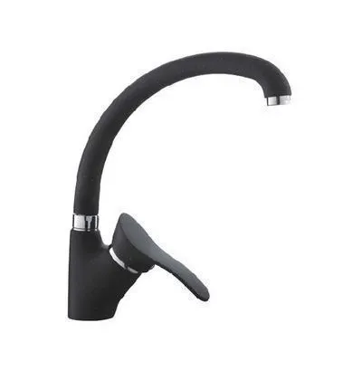 Фото №0 4101F (420) Смеситель Кухня LEDEME шар d40 МАКСИ (черный)